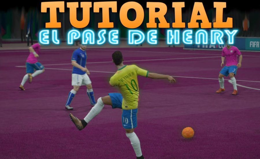 FIFA 16 - HENRY FAKE SHOT PASS TUTORIAL EL PASE DE HENRY