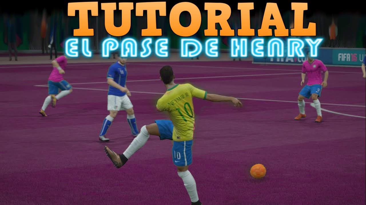 FIFA 16 - HENRY FAKE SHOT PASS TUTORIAL EL PASE DE HENRY