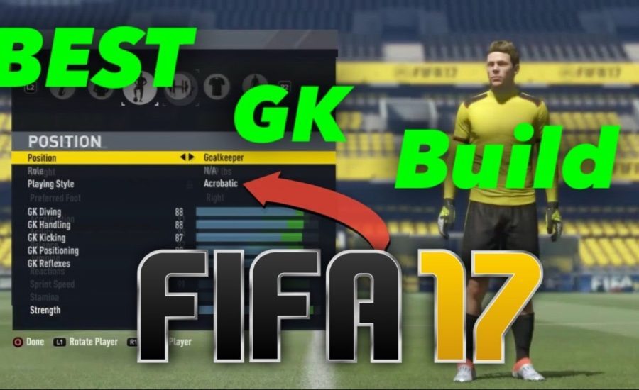 FIFA 17 Pro Clubs | Tips And Build For Being A Goalkeeper