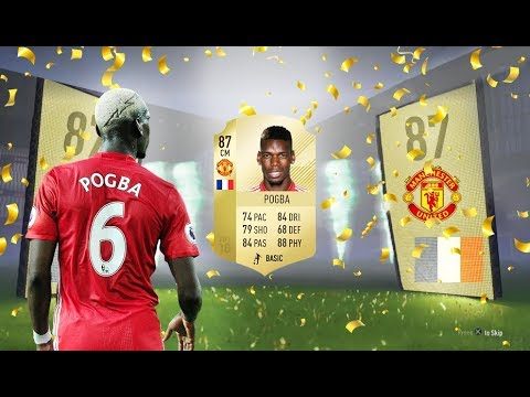 FIFA 18 POGBA (87) PLAYER REVIEW - FIFA 18 ULTIMATE TEAM PLAYER REVIEW!