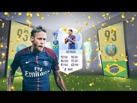 FIFA 18: TOTGS Neymar (93) Player Review - FIFA 18 Ultimate Team Player Review