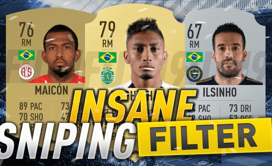 FIFA 19: Best Low Budget Sniping Filter - FIFA 19 Trading Method