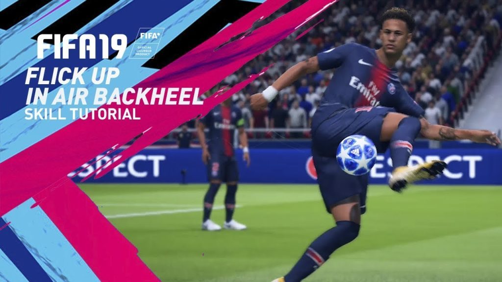 FIFA 19 Flick Up To In Air Back heel Tutorial - FIFA 19 Skill Tutorial