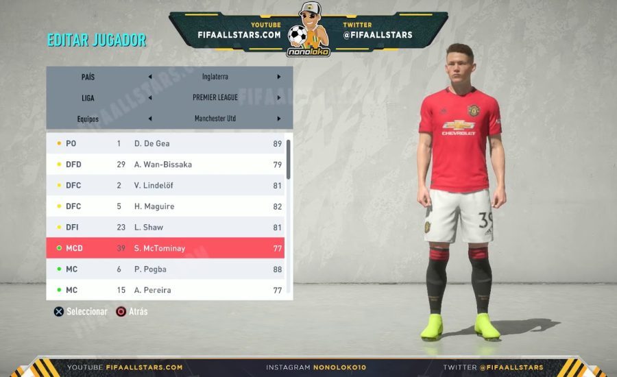 FIFA 20 FACES & PLAYER RATINGS PREMIER LEAGUE