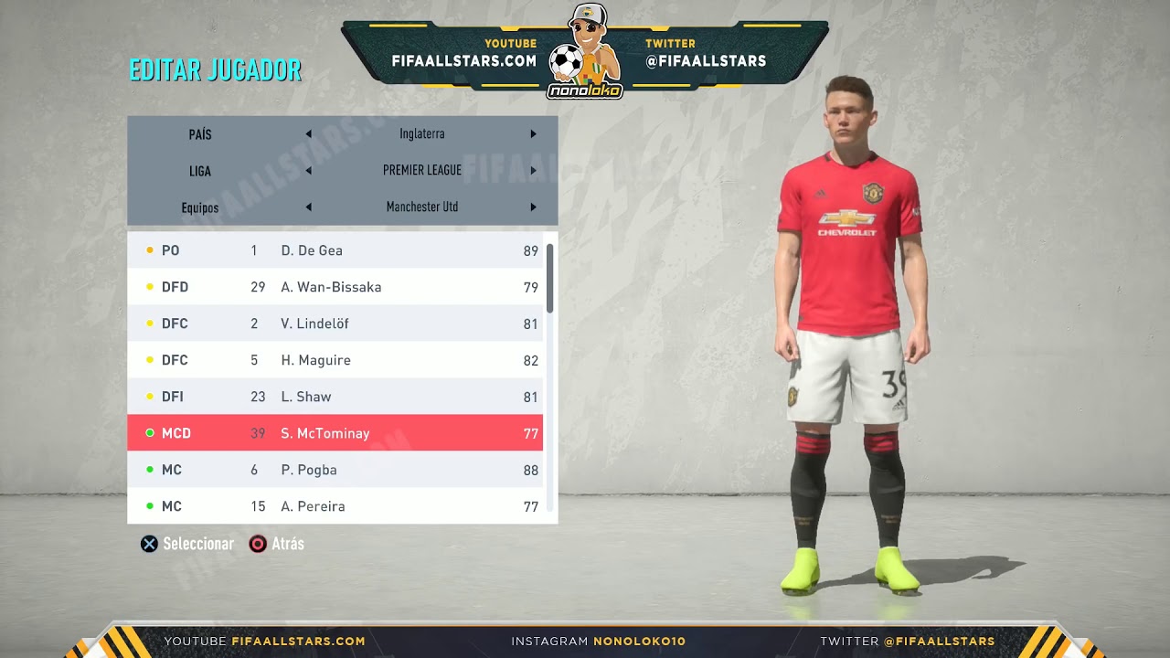 FIFA 20 FACES & PLAYER RATINGS PREMIER LEAGUE