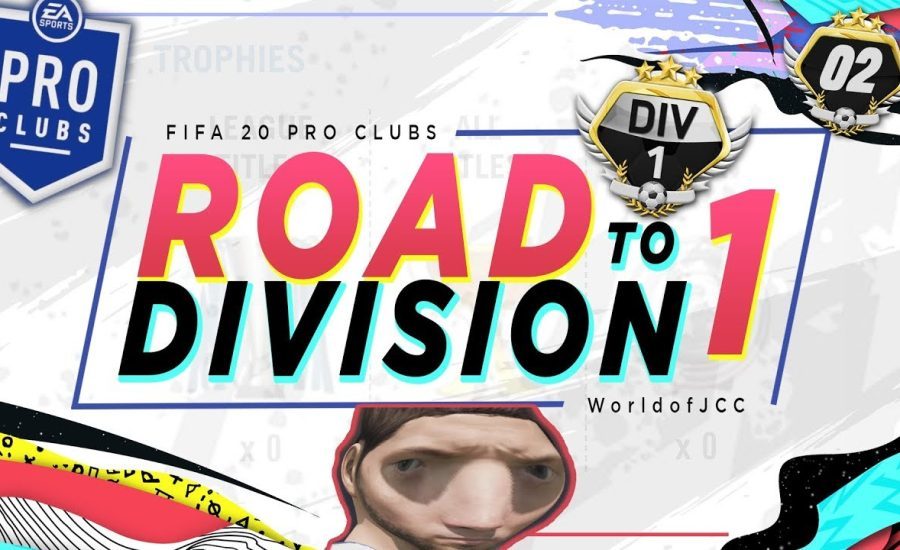 FIFA 20 Pro Clubs Series | ROAD TO DIVISION ONE | Pro Footballer in GOAL | #2