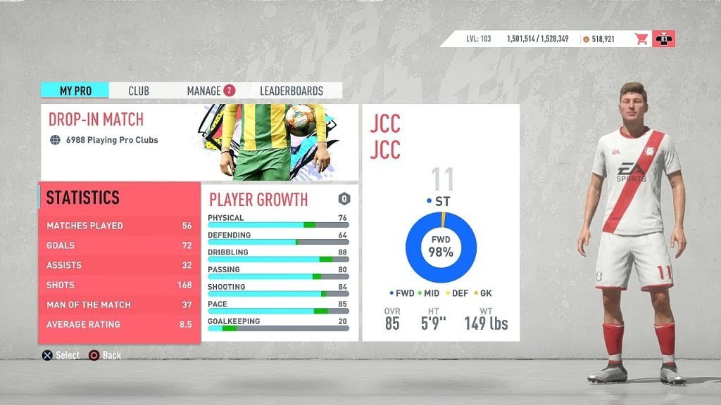 FIFA 20 Pro Clubs | The Best Striker Build (Tips/Fast/Traits)