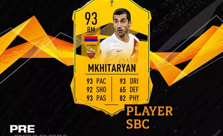 FIFA 20: RTTF Henrikh Mkhitaryan SBC-Lösung