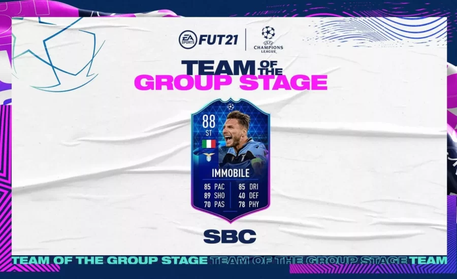 FIFA 21 Ciro Immobile TOTGS SBC solution