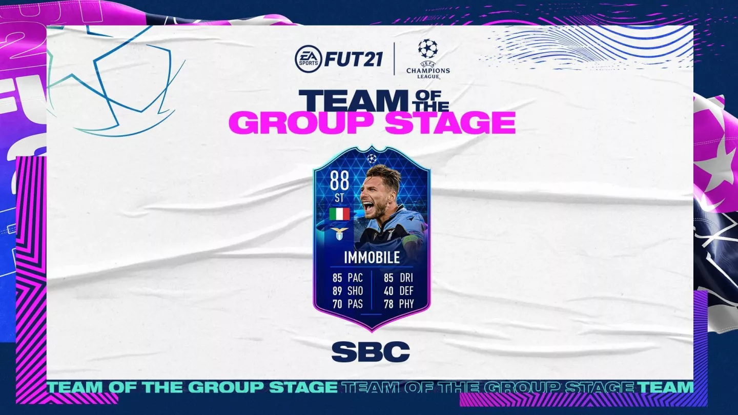 FIFA 21 Ciro Immobile TOTGS SBC solution