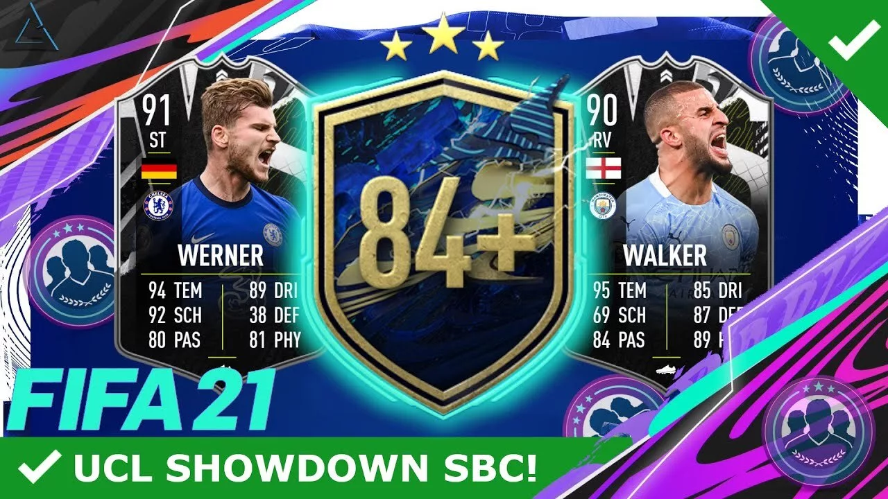 FIFA 21 FUT Showdown-SBC Werner vs. Walker