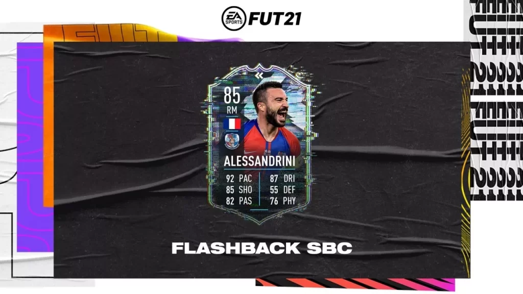 FIFA 21 Flashback Romain Alessandrini SBC Solution