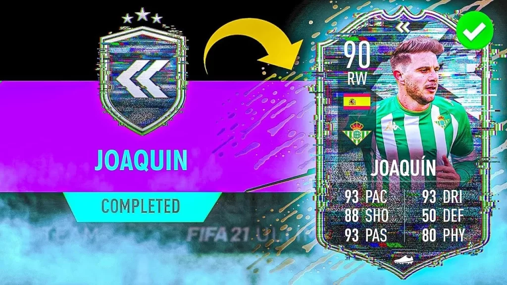 FIFA 21: Joaquin Flashback SBC - Cheapest solution