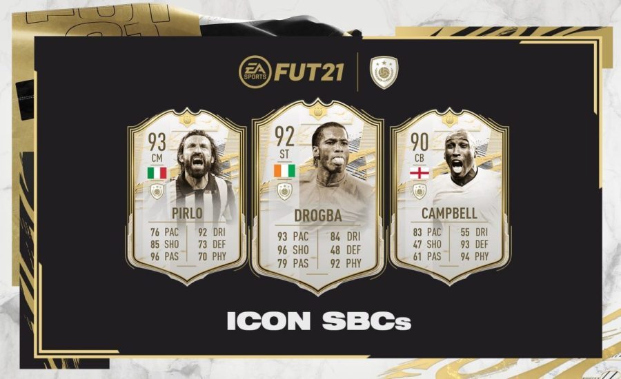 FIFA 21: New Icon SBCs about Andrea Pirlo, Didier Drogba & Sol Campbell