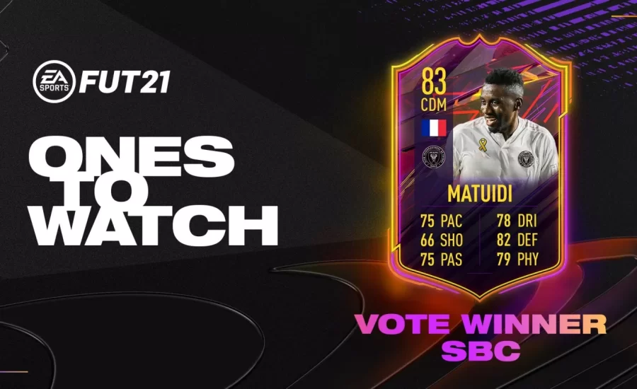 FIFA 21 OTW Blaise Matuidi SBC Solution