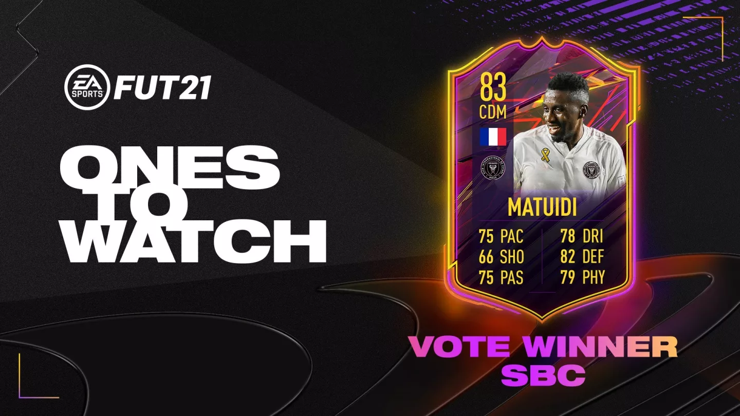 FIFA 21 OTW Blaise Matuidi SBC Solution