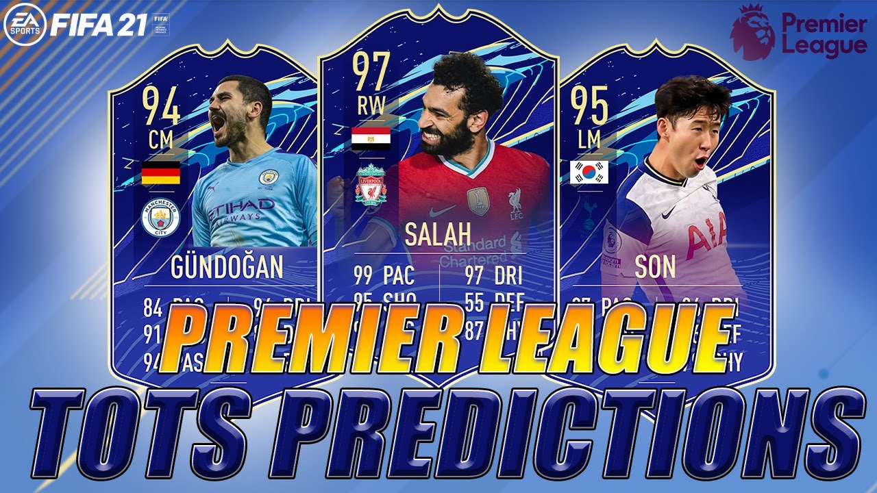 FIFA 21 PREMIER LEAGUE TOTS PREDICTIONS! EPL TEAM OF THE SEASON FUT 21!