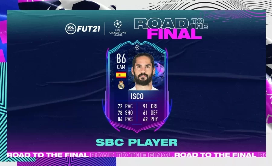 FIFA 21 RTTF Isco SBC Solution