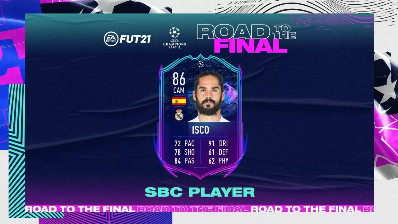 FIFA 21 RTTF Isco SBC Solution