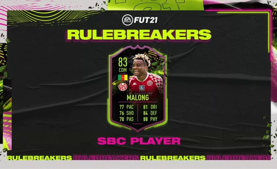 FIFA 21 Rulebreakers customer Malong SBC solution