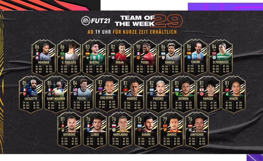 FIFA 21: TOTW 29 with Orban and Pogba