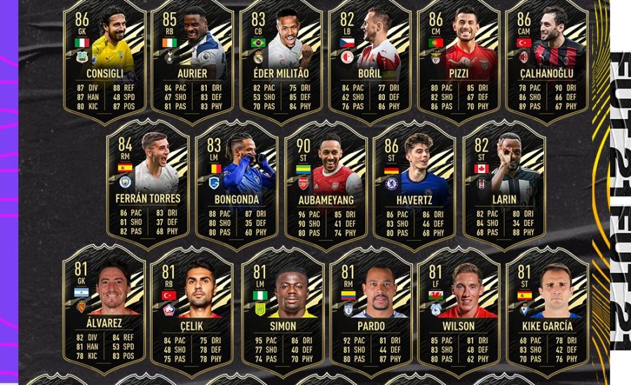 FIFA 21: TOTW 32 with Havertz and Aubameyang