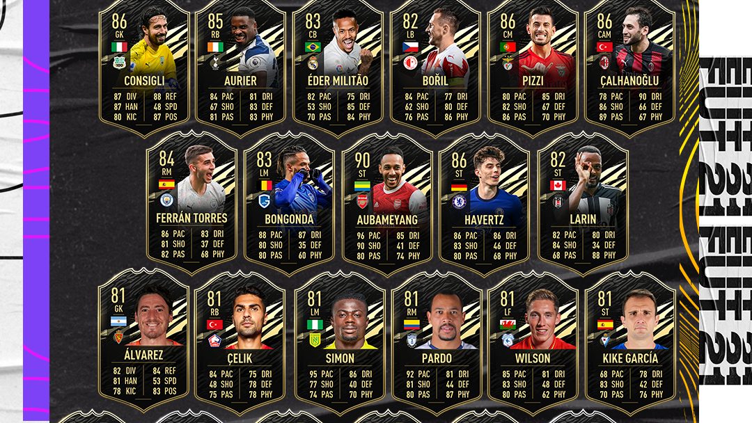 FIFA 21: TOTW 32 with Havertz and Aubameyang