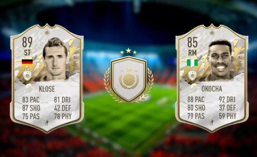 FIFA 22 Klose & Okocha als Icon SBCs