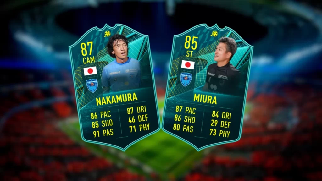 Zwei auf einen Streich: Moments Duo SBC mit Miura und Nakamura in FIFA 22!