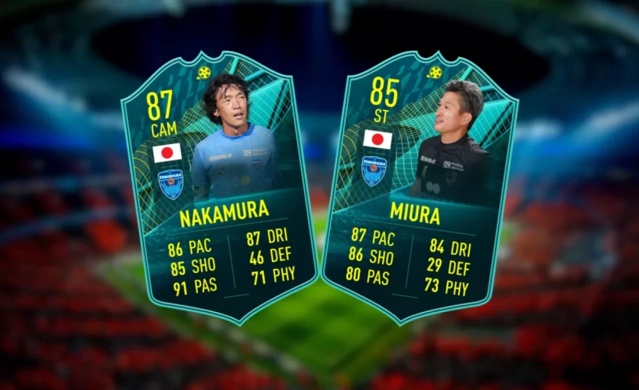 Zwei auf einen Streich: Moments Duo SBC mit Miura und Nakamura in FIFA 22!