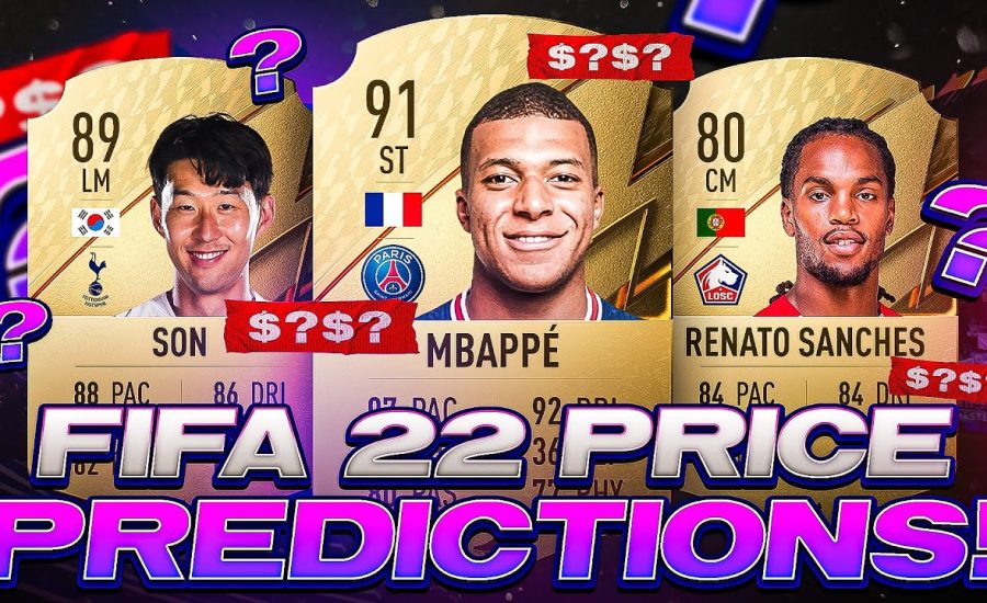 FIFA 22 PRICE PREDICTIONS! HOW MUCH WILL PLAYERS COST IN THE EARLY GAME?! FIFA 22 Ultimate Team