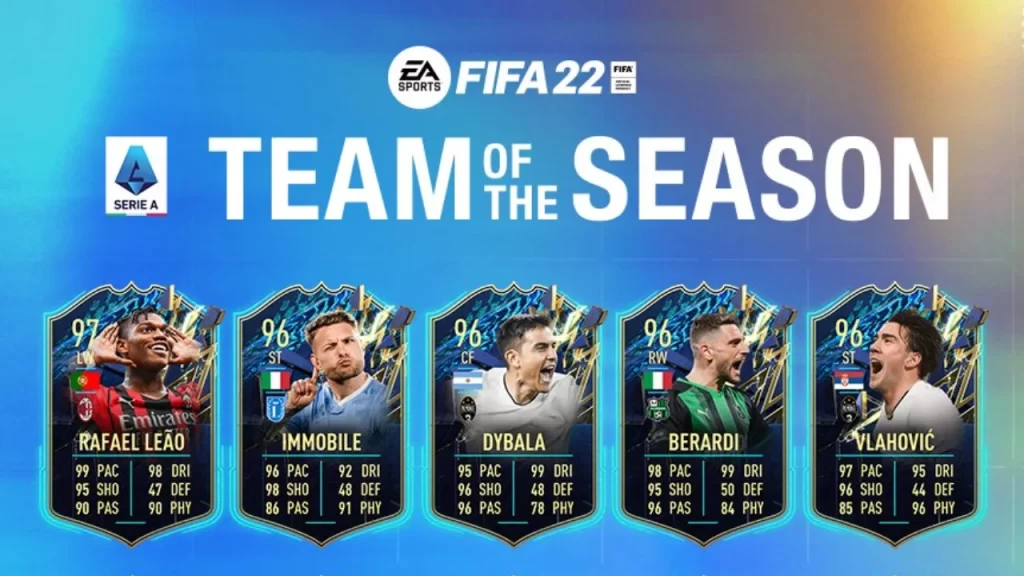 FIFA 22 Serie A TOTS is live - With Leao, Vlahovic and Hernández