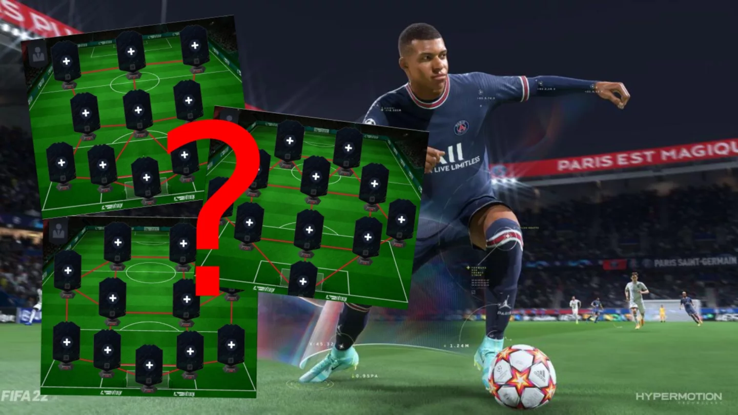 FIFA 22: The best formations for the Ultimate Team