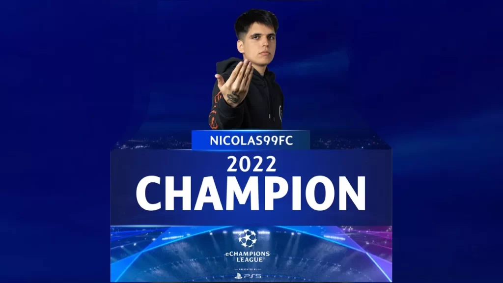 Nicolas Villalba wins FIFA 22 eChampions League