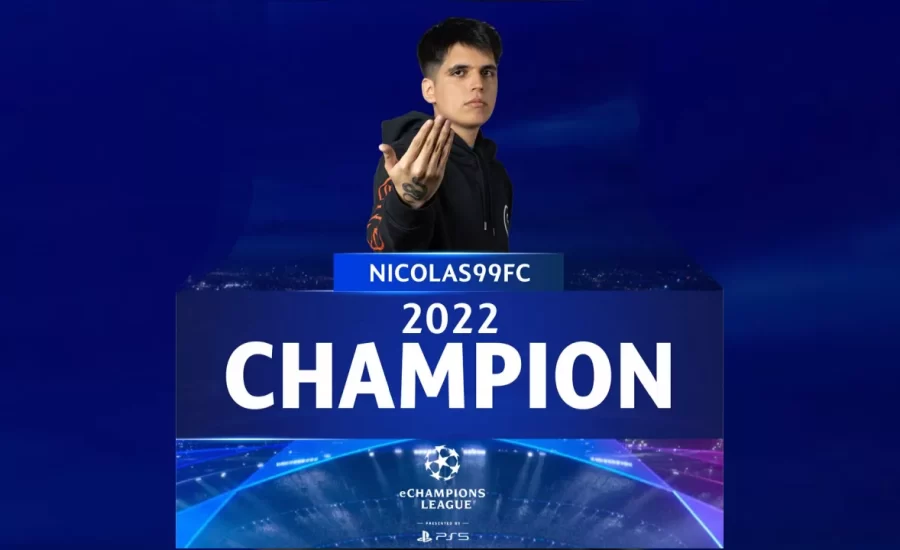 Nicolas Villalba wins FIFA 22 eChampions League