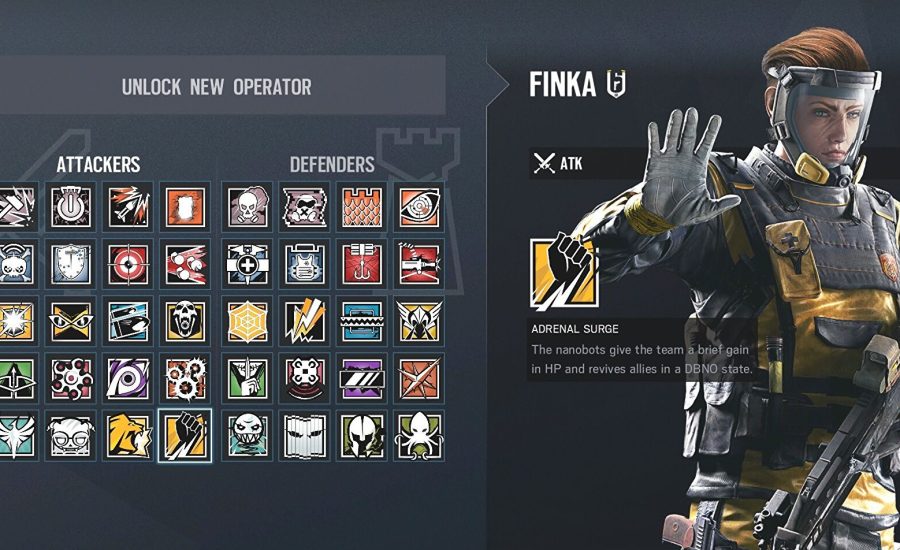 Rainbow6 Operator-FINKA