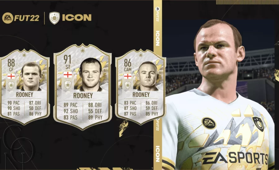 With Wayne Rooney - These are the new FUT 22 icons!