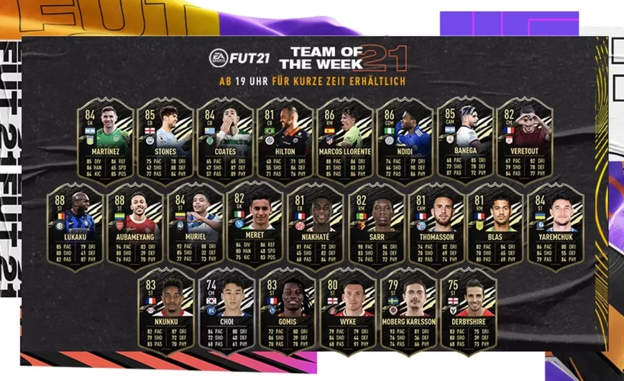 FIFA 21 TOTW 21 released - but the hoped for OP map is missing