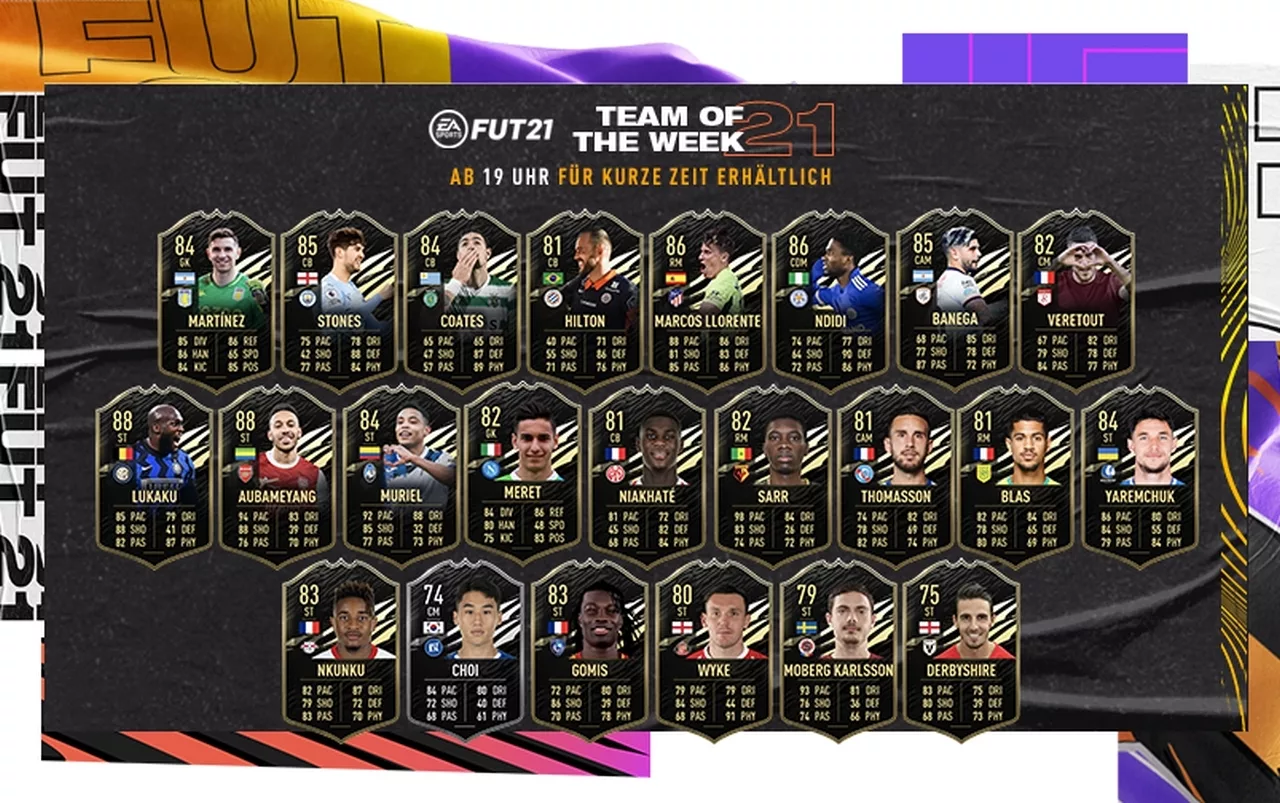 FIFA 21 TOTW 21 released - but the hoped for OP map is missing