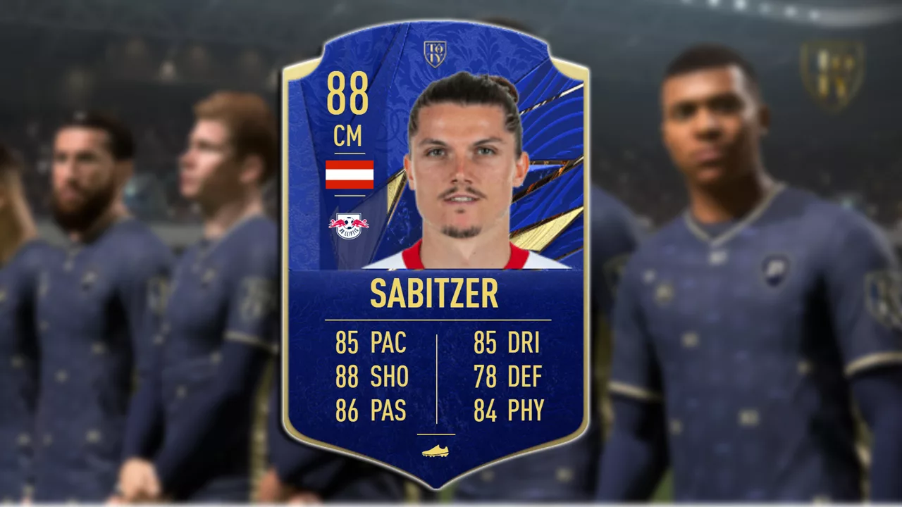 FIFA 21 TOTY Honourable Mention Marcel Sabitzer SBC Solution