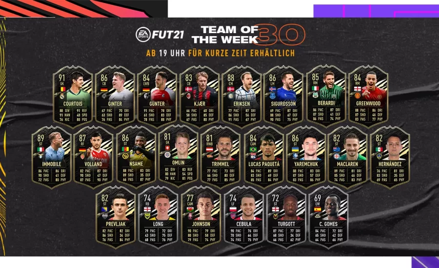 FIFA 21: TOTW 30 with Ginter, Günter and Volland