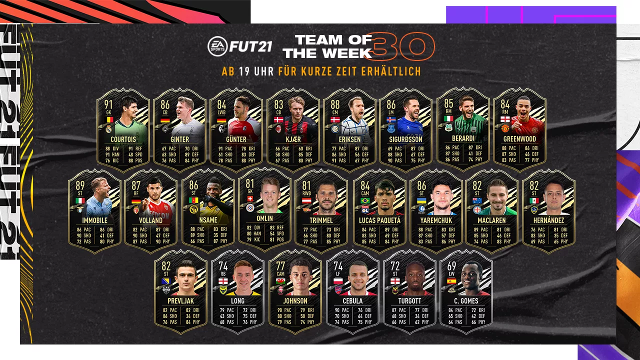 FIFA 21: TOTW 30 with Ginter, Günter and Volland