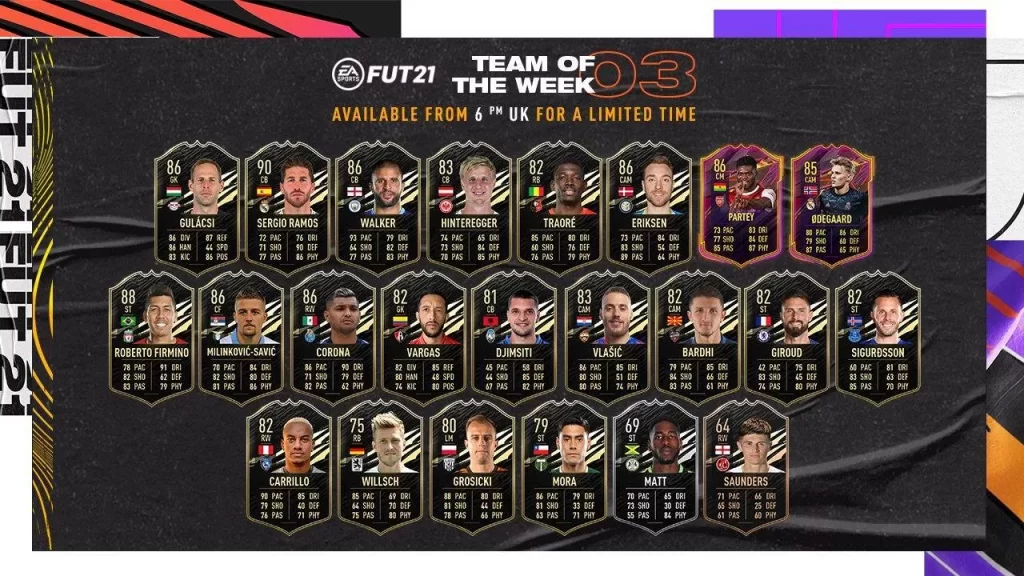 FIFA 21 TOTW 3 is here - With Sergio Ramos & Peter Gulasci