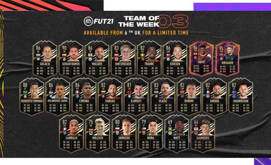 FIFA 21 TOTW 3 is here - With Sergio Ramos & Peter Gulasci