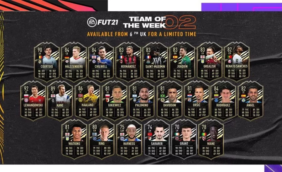 FIFA 21 TOTW 2 is here