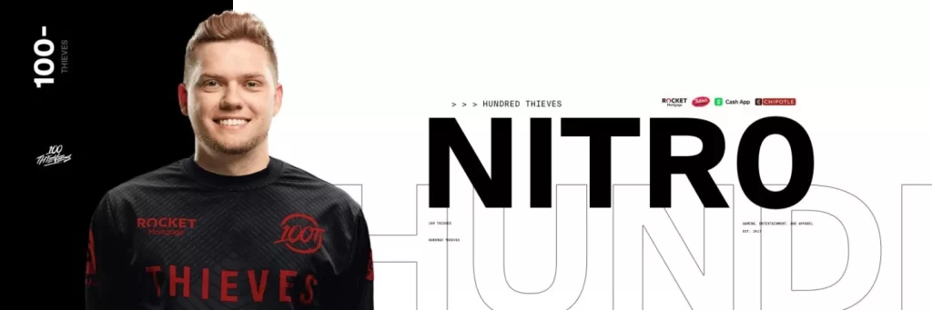 Nitr0 joins 100 Thieves Valorant Team