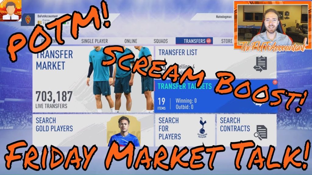 Friday Market Talk! UCL SBC's, POTM & Scream Boosts! FIFA 19 Ultimate Team