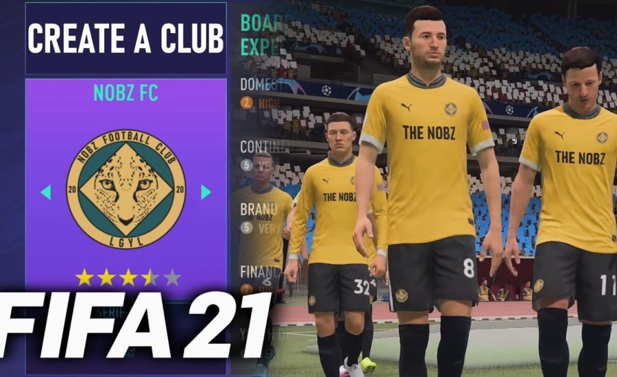 HOW TO CREATE A CLUB IN FIFA 21! FULL TUTORIAL! (PC ONLY)