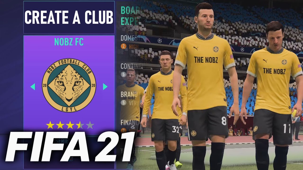 HOW TO CREATE A CLUB IN FIFA 21! FULL TUTORIAL! (PC ONLY)