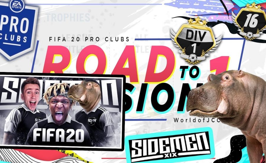 Hippo Shaggers get into Sidemen | FIFA 20 Pro Clubs Series | #16